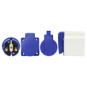 FALIANG 2 broches IP44 250V 16A Schuko étanche en plastique industriel monté en Surface prises prises prises murales pour boîte de Distribution - Product Image 2