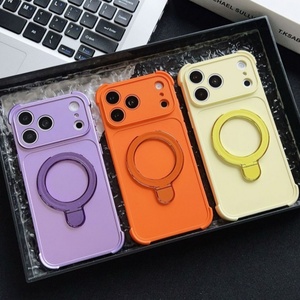 เคสโทรศัพท์แม่เหล็กติดตั้งได้ 4 มุม ป้องกันแรงกระแทก สีสันฮิตหน้าร้อน สำหรับ iPhone 17 Pro Max ขายส่งอุปกรณ์เสริม - Product Image 2