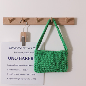Borsa a mano in <span class=keywords><strong>filo</strong></span> di cotone intrecciato <span class=keywords><strong>borse</strong></span> da donna nuova borsa a tracolla <span class=keywords><strong>per</strong></span> borsa a mano all'<span class=keywords><strong>uncinetto</strong></span> <span class=keywords><strong>per</strong></span> le donne - Product Image 2