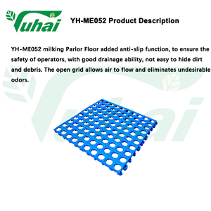 Tapis en caoutchouc pour vache d'élevage, tapis en caoutchouc rotatif pour laiterie, sol <span class=keywords><strong>de</strong></span> la laiterie, sol en plastique pour hangar - Product Image 3