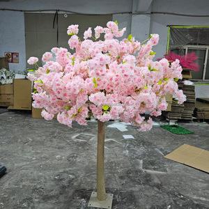 Árbol de Cerezo Artificial de 1.5 m para Exteriores, Bonsái de Seda Hecho a Mano, Alta Simulación, Decoraciones para Bodas y Fiestas - Product Image 1