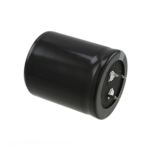 Manufacturer Channel <b>CAP</b> ALUM 6800UF 20% 63V <b>SNAP</b> TH ELG688M063AT4AA 6800 uF Through Hole Capacitor - Product Image 1