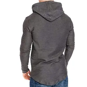 <span class=keywords><strong>Black</strong></span> <span class=keywords><strong>Friday</strong></span> Stock up Sale <span class=keywords><strong>Sudaderas</strong></span> con capucha atléticas de moda para hombre Sudadera deportiva de lana de color sólido, <span class=keywords><strong>Sudaderas</strong></span> con capucha de talla grande para hombre - Product Image 3