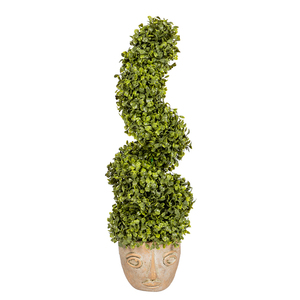 Co-Arts Artificial al aire libre interior decoración del hogar plantas boj espiral árbol plantas árboles plantas artificiales Decoración - Product Image 1
