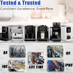 Cafetera Súper Automática con Sistema de Agua Caliente Automático, Enchufe EU/US, Plástico - Product Image 5