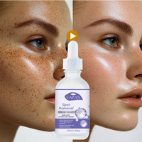 Sérum éclaircissant pour la peau à l'acide kojique et à la mucine d'escargot biologique OEM, correcteur de taches brunes, hydratant, raffermissant, anti-rides