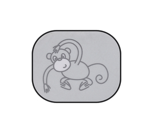 Tĩnh bám phim xe Bên Cửa Sổ bóng râm Lưới cho bé Xe Sun shades 2 pcs Side ô tô phim hoạt hình dù để che nắng với mô hình động vật - Product Image 1