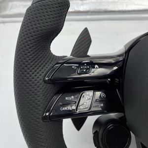 Auto Haute Qualité pour <span class=keywords><strong>AMG</strong></span> Plein Cuir Alcantara Volant en Fiber de Carbone pour Benzs W204 W205 W211 W212 W213 2005 2021 Année - Product Image 4