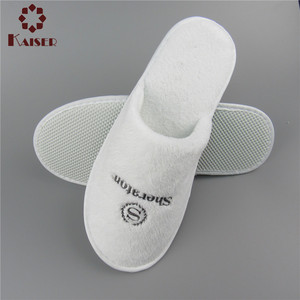 Pantofole usa e getta <span class=keywords><strong>in</strong></span> cotone di lino per Hotel di lusso disegni di moda di alta qualità Logo personalizzato <span class=keywords><strong>vendita</strong></span> all'ingrosso - Product Image 5