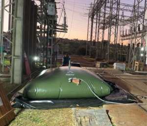 Tanques de Almacenamiento o Transporte de Aceite de 1T a 100T, Bolsas Flexibles Portátiles Plegables de TPU para Diésel, <span class=keywords><strong>Gasolina</strong></span> y Combustible - Product Image 1