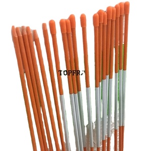 Orange Reflecterende Flexible FRP Fibra de vidrio Road Marker , Snow Marker - Product Image 3