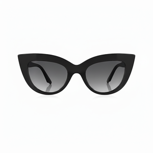 แว่นตากันแดดผู้หญิงแมวตาสีดำ1011 - Product Image 1