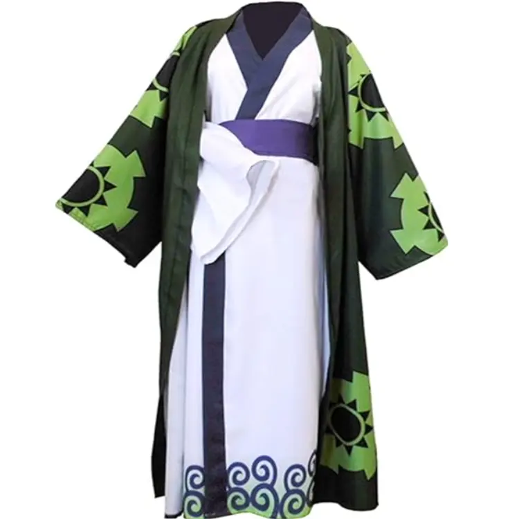 Kimono Anime Cape Halloween Cosplay Tenues De Fête Wano Pays Anime Cosplay Costume