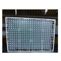 Boîte à lumière LED en tissu pour publicité, boîte à lumière en aluminium pour exposition personnelle
