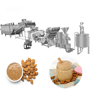 Línea Completa de Producción de Mantequilla de Maní de 500 kg, Equipo de Procesamiento de Mantequilla de Almendras, Mezcladora Eficiente, Máquina para Hacer Pasta para Alimentos - Product Image 1