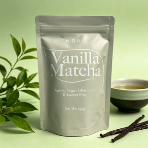 Bolsa de Mylar de Aluminio de Grado Alimenticio con Impresión Digital y Tacto Suave, para Envasado de Matcha de 150g, Venta al Por Mayor de Fábrica - Product Image 1