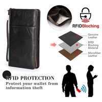 GA187 Portefeuilles pour hommes en cuir personnalisés Porte-cartes pour téléphone Portefeuille de luxe minimaliste de haute qualité Porte-monnaie