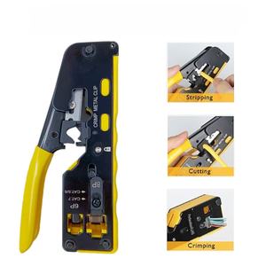 CAT5 Cat5e Cat6 RJ45 Ethernet RJ45 8P8C LAN Cable Red RJ45 Enchufe Ethernet RJ45 Herramienta RJ45 Paso a través del conector Cat6 - Product Image 2