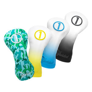 Low MOQ Custom Design Leather Golf Headcover Golf Club <b>Covers</b> Waterproof Fabric Golf Driver <b>Head</b> <b>Cover</b> Custom - Product Image 1