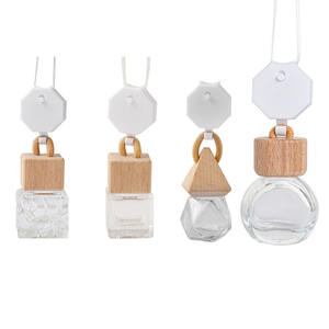 Customizable Logo Hanging <b>Car</b> <b>Diffuser</b> Empt Perfume Glass <b>Bottle</b> - Product Image 1