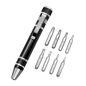 Mini Destornillador Multifuncional 8 en 1, Herramienta Manual Portátil de Bolsillo, Kit de Destornilladores Magnéticos de Precisión, Venta al Por Mayor - Product Image 5