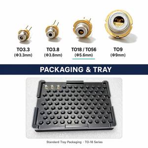 เลเซอร์ไดโอด IR TO5.6mm 500mW 830nm U-LD-83E061AP Optronics ของแท้สำหรับอุตสาหกรรมการตรวจจับปั๊มแสงเซ็นเซอร์ LIDAR - Product Image 4