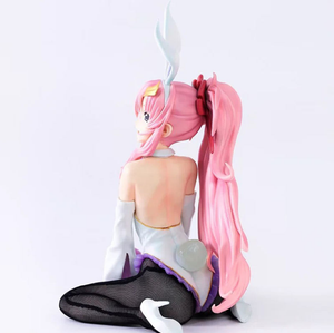 Jouets en résine PVC de haute qualité, figurines d'action et de jouets, belle fille en tenue de lapin, cheveux roses, Gundam Seed Destiny Strike Gundam, figurines d'anime - Product Image 3