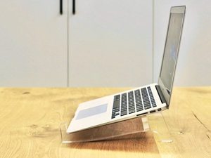 BOSN-soporte portátil de acrílico para ordenador portátil, soporte de refrigeración para portátil, extraíble, Compatible con MacBook Air, Mac Pro - Product Image 6