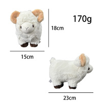 Usine Direct Chèvre En Peluche Jouets Long Oreiller Dormir Confort Poupée Creative Personnalisé Oreiller En Peluche