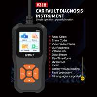 Herramienta de Diagnóstico Automotriz OBDII EOBD V318 en Oferta, Escáner OBD2 para Autos, Lector de Códigos
