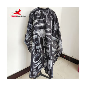 Mixed Procurement Low Price Wholesale 120*140cm Salon Pattern Hair Salon Salon <b>Apron</b> <b>Hairdresser</b> Hair Cutting Protector - Product Image 1
