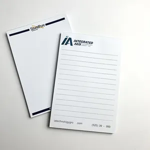 Custom A4,A5,A6 Logo Printing Blank Writing Scratch Memo Pad Paper Notepad For Office