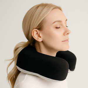 Technique de tissé d'oreiller de cou de mousse à mémoire de forme de conception spéciale d'OEM spéciale pour l'usage extérieur de bureau de voiture d'avion Cousin De Voyage - Product Image 3