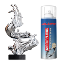 Peinture aérosol acrylique chromée haute brillance 450 ml, séchage rapide, revêtement liquide, peinture en spray couleur métallique
