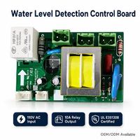 Carte de contrôle de niveau d'eau pour machine à glaçons 110V OEM/ODM personnalisée avec pompe automatique certifiée