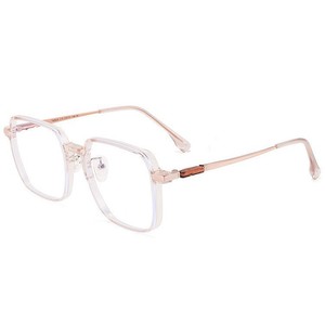 Lunettes d'ordinateur anti-lumière bleue à monture intégrale en TR90 avec logo personnalisé 2024, monture optique carrée en métal, vente en gros du fabricant - Product Image 6