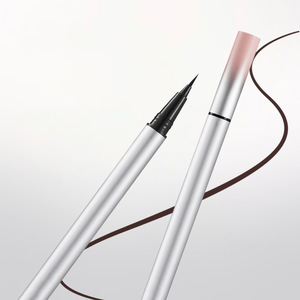 <span class=keywords><strong>Eyeliner</strong></span> liquide ultra-fin imperméable, flacon en verre ambré, pinceau teal, paillettes colorées, multichrome, <span class=keywords><strong>eyeliner</strong></span> <span class=keywords><strong>noir</strong></span> - Product Image 3