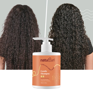 Venta al por mayor Afro 4C Productos de Peinado PARA EL Cuidado del Cabello Aceite de Ricino Orgánico Dreadlock Sulfato Champú para Cabello Rizado Dañado - Product Image 3
