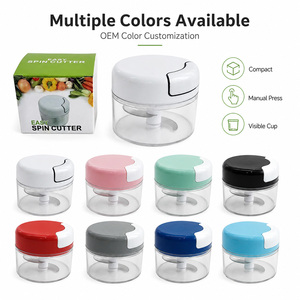 Hachoir à légumes manuel multifonctionnel pour oignon, carotte et ail – Idéal pour la cuisine - Product Image 1