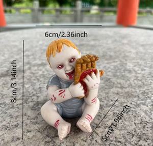 Figurines créatives en résine pour bébé Halloween Atmosphère terrifiante pour maison hantée Décorations pour la maison Produit artisanal transfrontalier - Product Image 5