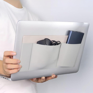 Étui de transport adhésif pour souris, pochette fine pour souris, pochette pour tablette, sac pour téléphone, support de chargeur, sac compact élastique, housse de transport - Product Image 4