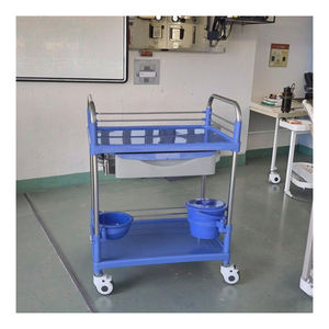 Pronto soccorso mobile in acciaio di alta qualità per infermiere in plastica personalizzato con carrello medico con ruote - Product Image 1