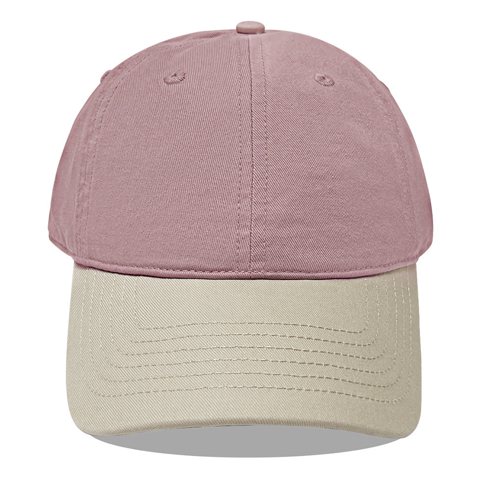 Pink and beige