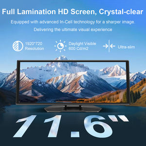 Écran portable Rhythm de 11,6 pouces avec CarPlay sans fil, Android Auto, écran partagé, navigation GPS, Netflix, <span class=keywords><strong>YouTube</strong></span> - Product Image 2