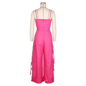 Tuta Intera Sexy da Donna Americana, Moda Femminile, Jumpsuit con Pantaloni Lunghi - Product Image 5