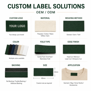 ODM Tan Graviertes Logo Abgerundetes Rechteck Vierloch-Etikett mit Genähtem Rand zum Aufnähen Synthetisches Leder-Label - Product Image 6