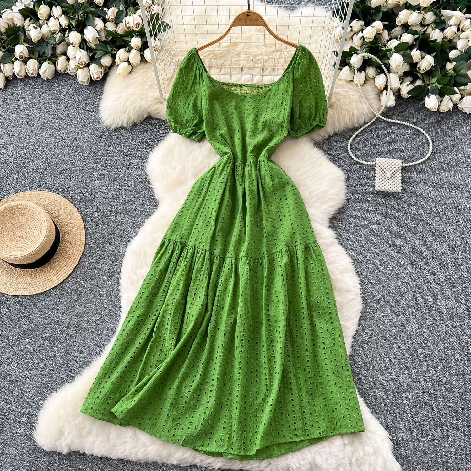 สีเขียว