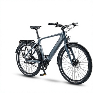 Bicicleta Urbana Eléctrica de 27.5 Pulgadas con Motor Central de 250W, Modelo 010, para Ciudad - Product Image 5
