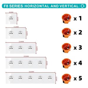 Interruptor Táctil Inteligente SRAN de 1 Canal y 1 Vía, Interruptor Inteligente Wifi Tuya con Enchufe - Product Image 6