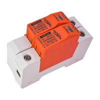 CKYECL T2 Parafoudre SPD personnalisé 40KA DC1000V 2P en nylon ignifuge pour système solaire électronique 500V